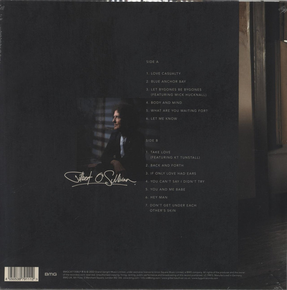 Gilbert O'Sullivan Driven - Sealed UK vinyl LP album (LP record) GOSLPDR859137