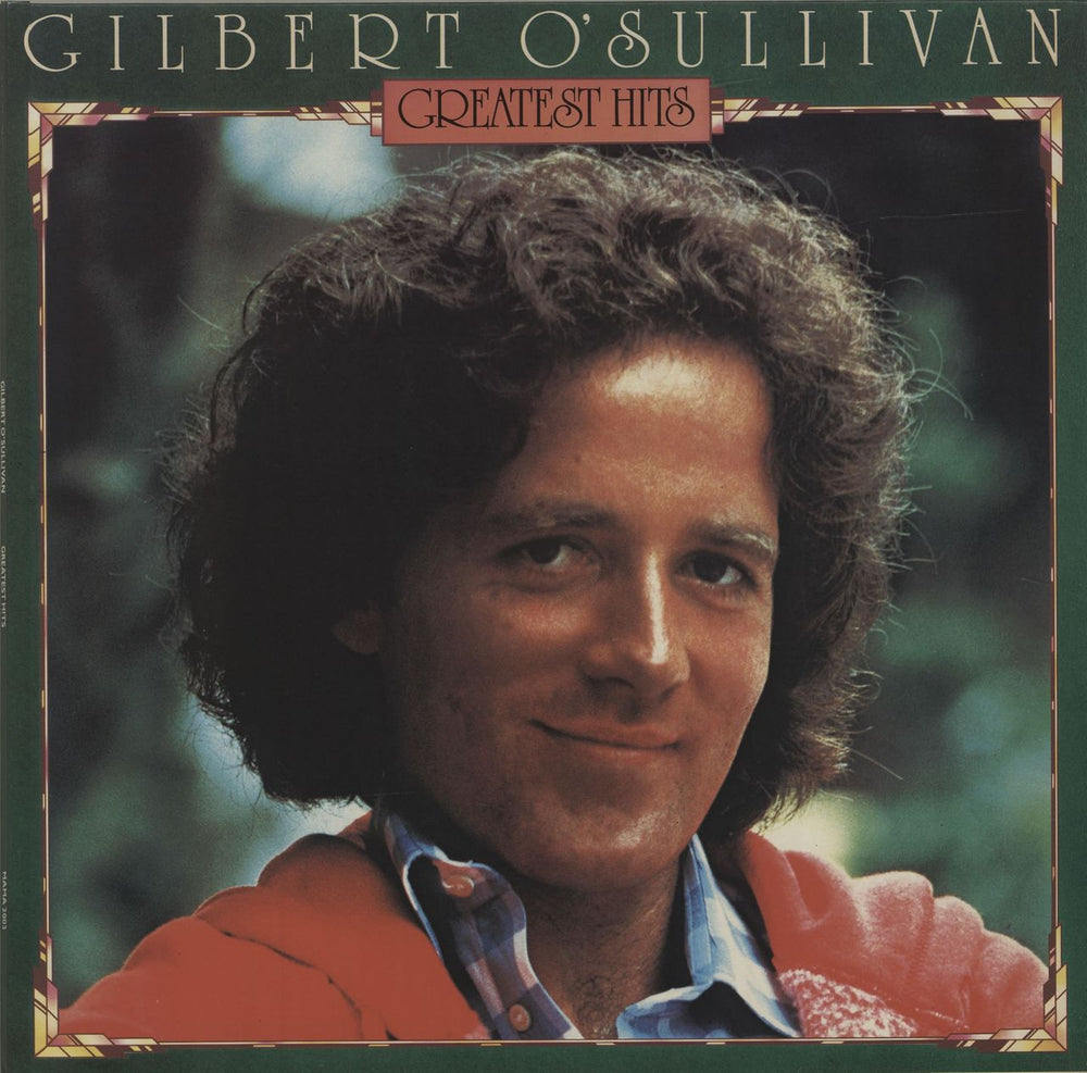 Gilbert O'Sullivan Greatest Hits UK vinyl LP album (LP record) MAMA2003