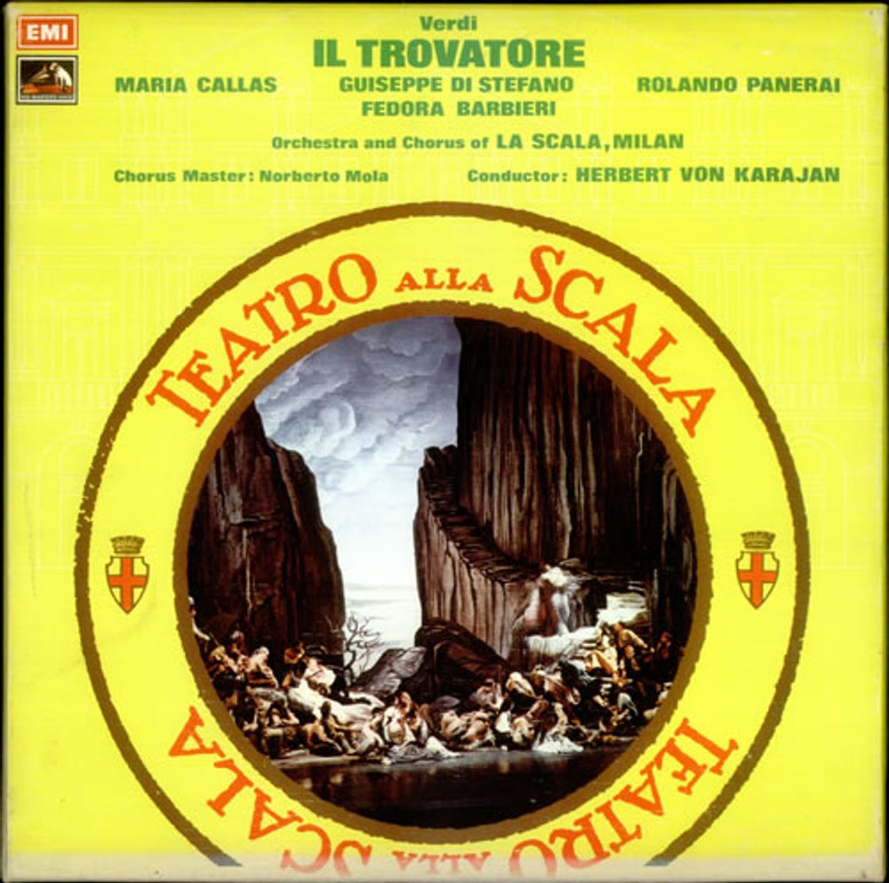 Giuseppe Verdi Il Trovatore UK Vinyl Box Set SLS869