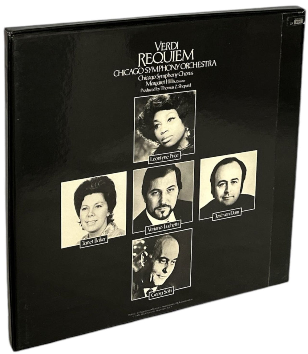 Giuseppe Verdi Requiem Italian Vinyl Box Set