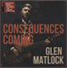 Glen Matlock Consequences Coming - Black Vinyl - Autographed Print - Sealed UK vinyl LP album (LP record) COOKLP890SV