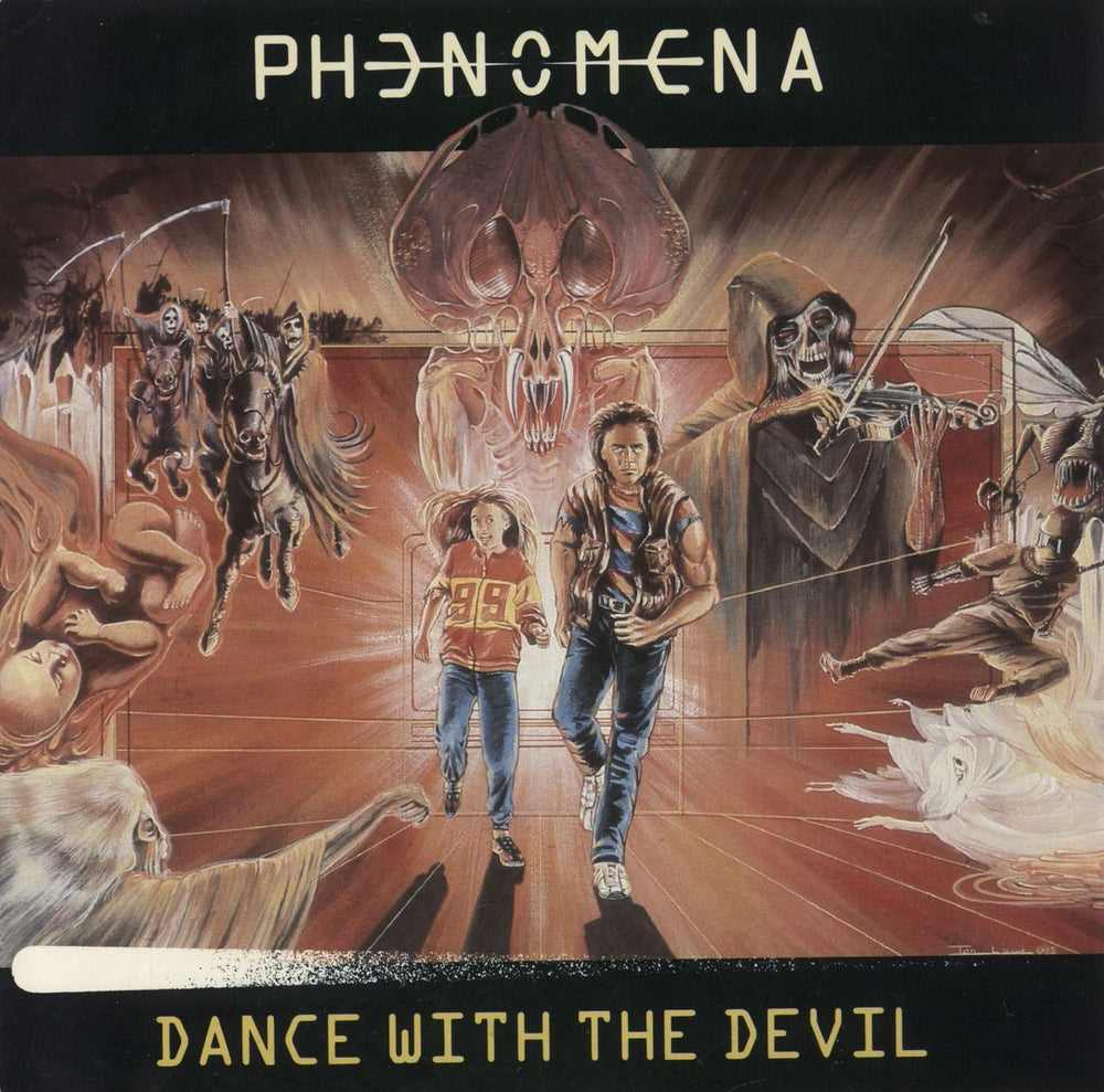 Glenn Hughes Dance With The Devil UK 7" vinyl single (7 inch record / 45) BRO193