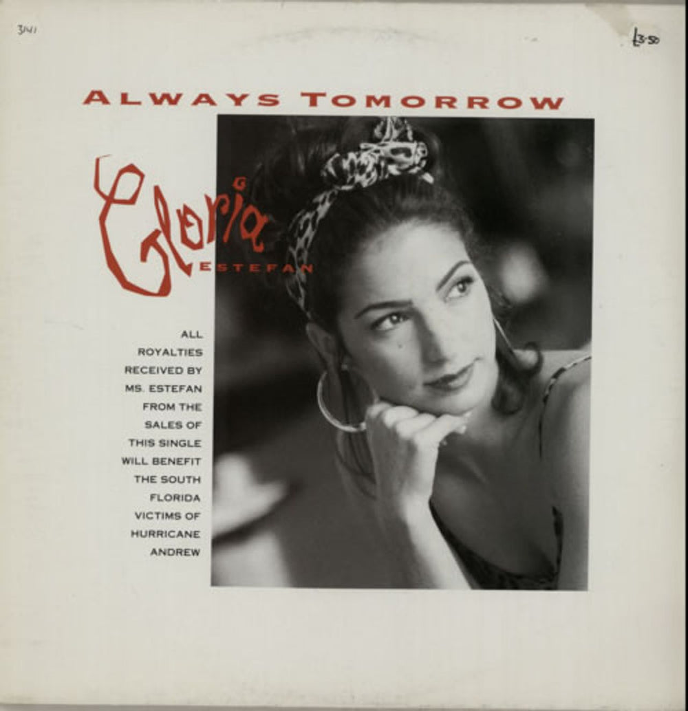 Gloria Estefan Always Tomorrow UK 12" vinyl single (12 inch record / Maxi-single) 6583976