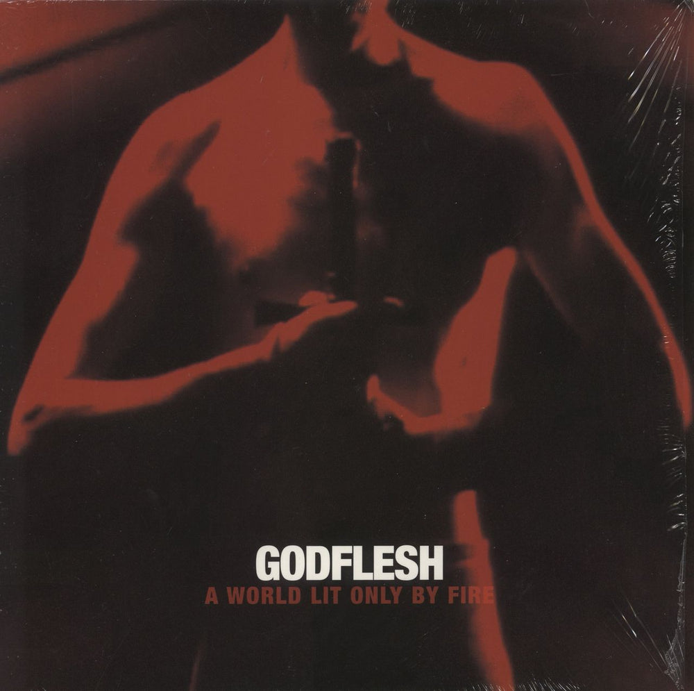 Godflesh A World Lit Only By Fire UK vinyl LP album (LP record) AREC034