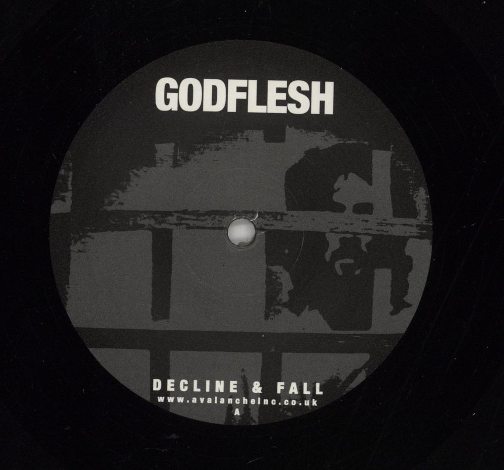 Godflesh Decline & Fall UK 12" vinyl single (12 inch record / Maxi-single) GA512DE863911