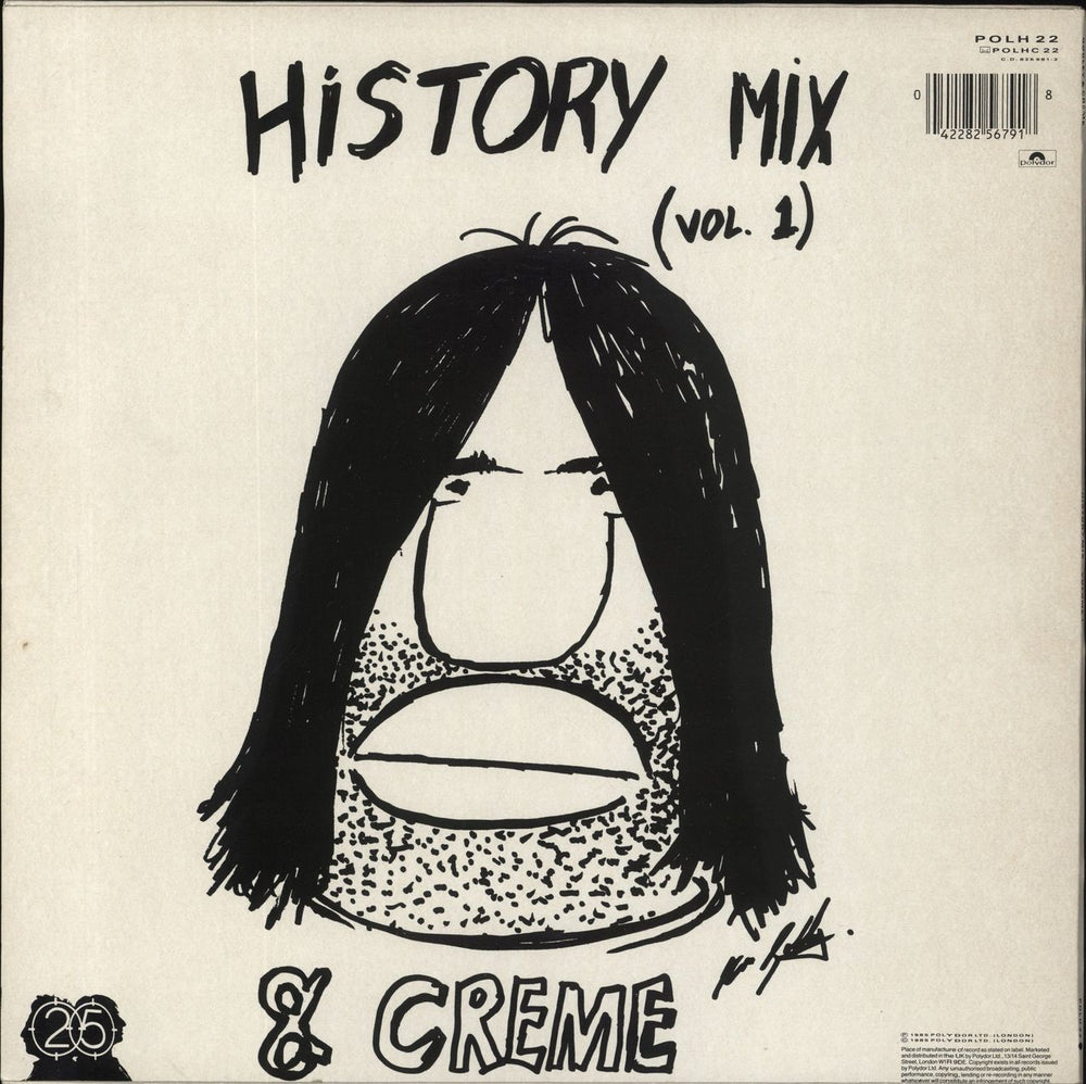 Godley & Creme History Mix Volume 1 UK vinyl LP album (LP record) 042282567918