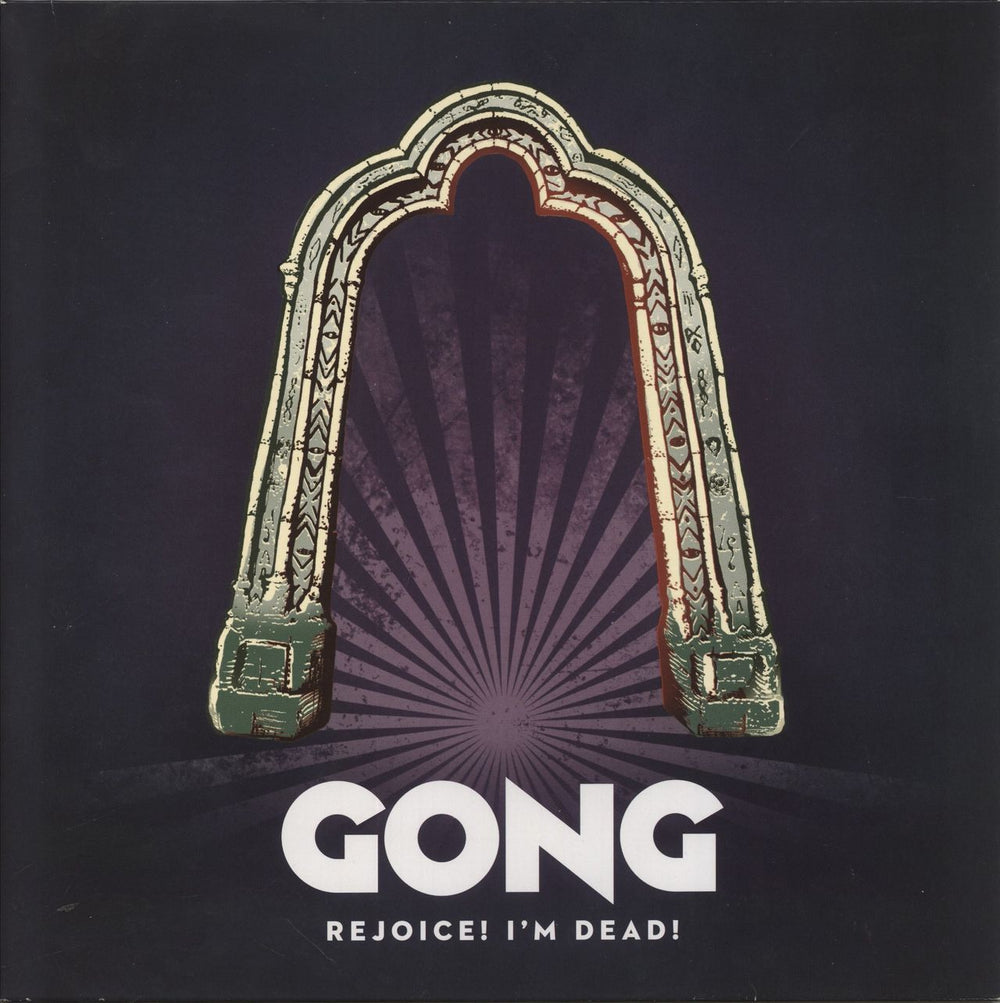 Gong Rejoice! I'm Dead! UK 2-LP vinyl record set (Double LP Album) SMALP1049