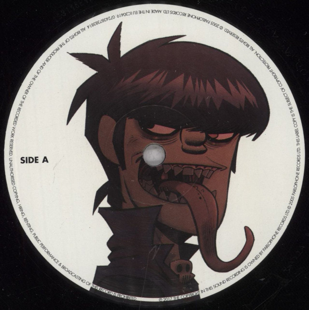 Gorillaz Demon Days UK 2-LP vinyl record set (Double LP Album) GLZ2LDE845040