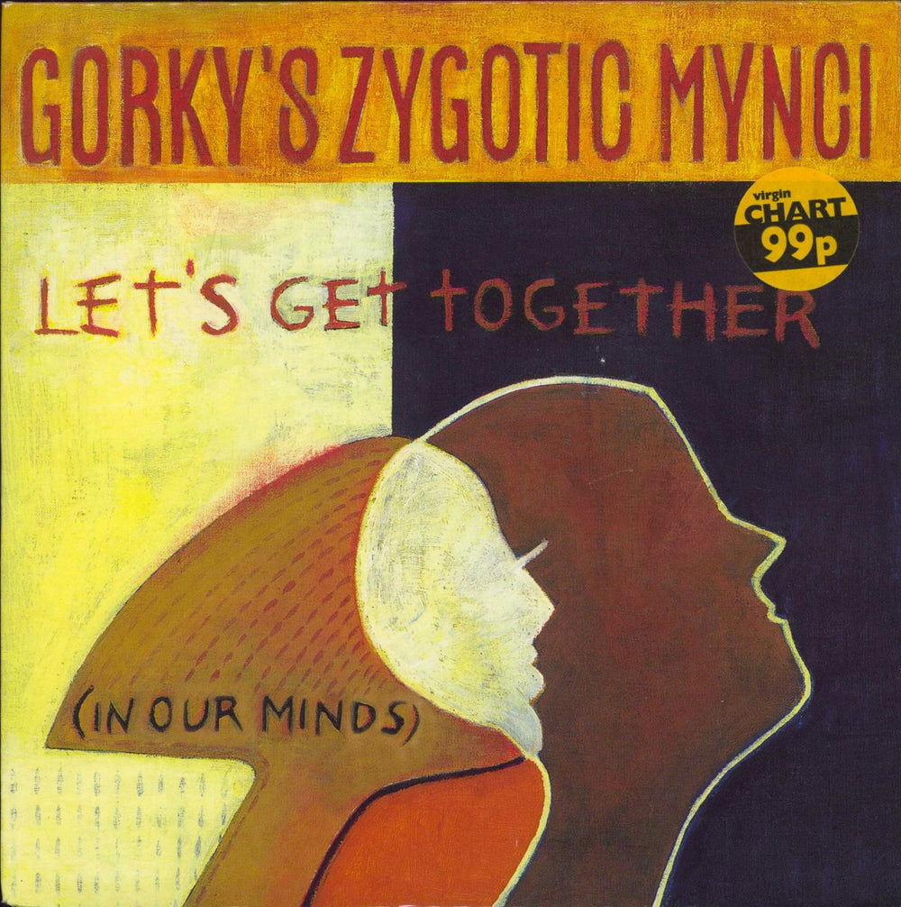 Gorky's Zygotic Mynci Let's Get Together (In Our Minds) + Numbered UK 7" vinyl single (7 inch record / 45) GZM5