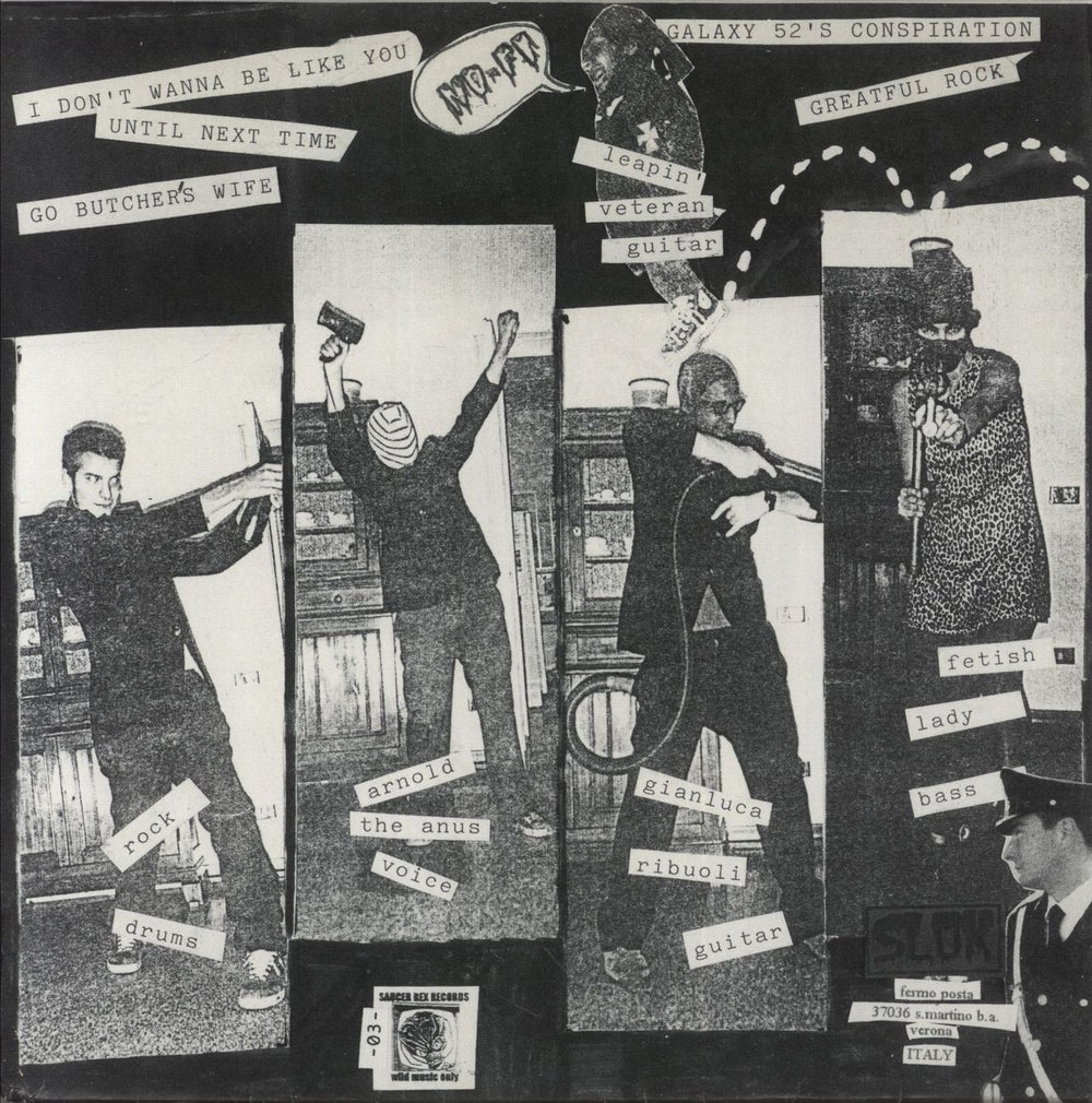 Grabbies I Don't Wanna Be Like You Italian 7" vinyl single (7 inch record / 45)