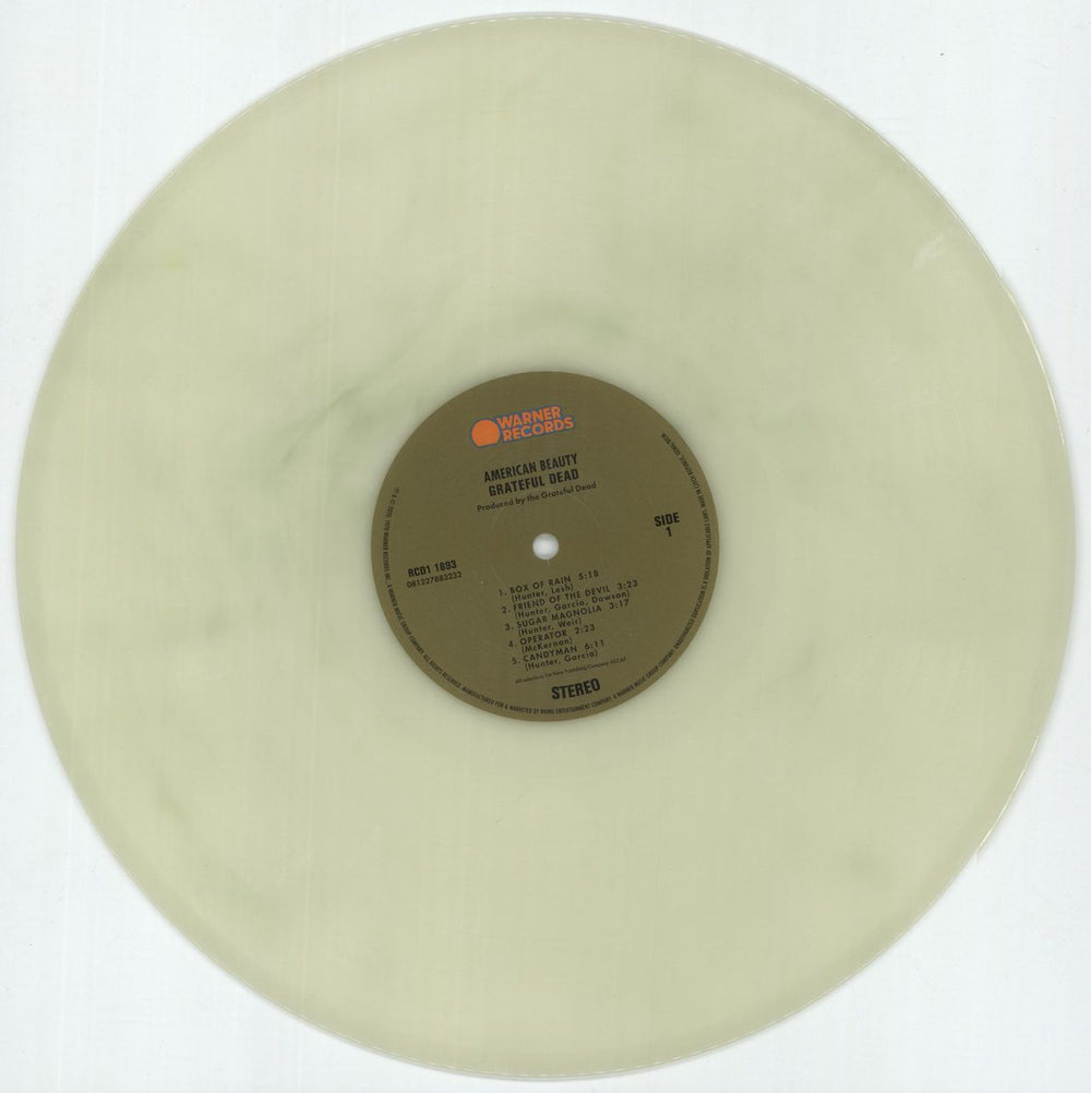 Grateful Dead American Beauty - Limeade Coloured Vinyl UK vinyl LP album (LP record) GRDLPAM880787