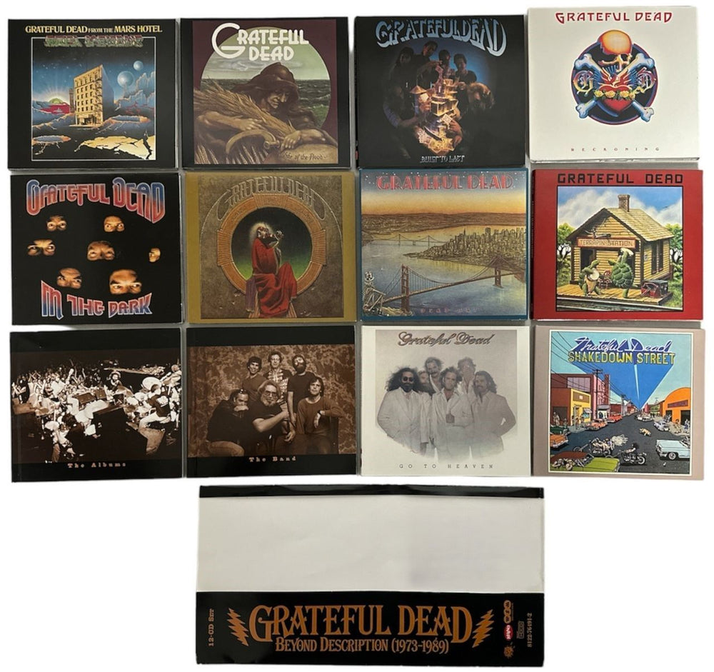 Grateful Dead Beyond Description 1973-1989 UK CD Album Box Set GRDDXBE833260