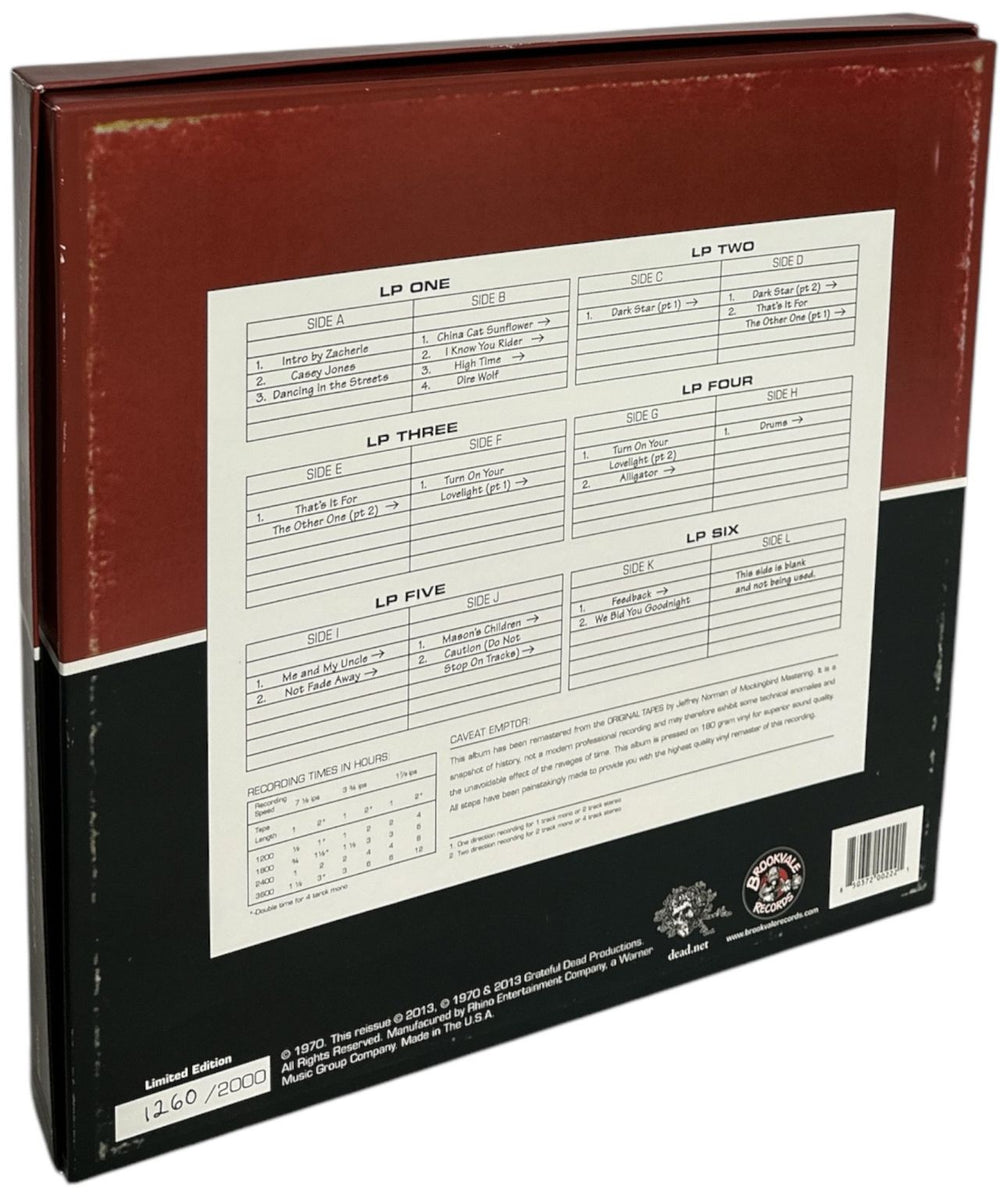 Grateful Dead Dick's Picks Volume Four US Vinyl Box Set 850372002221