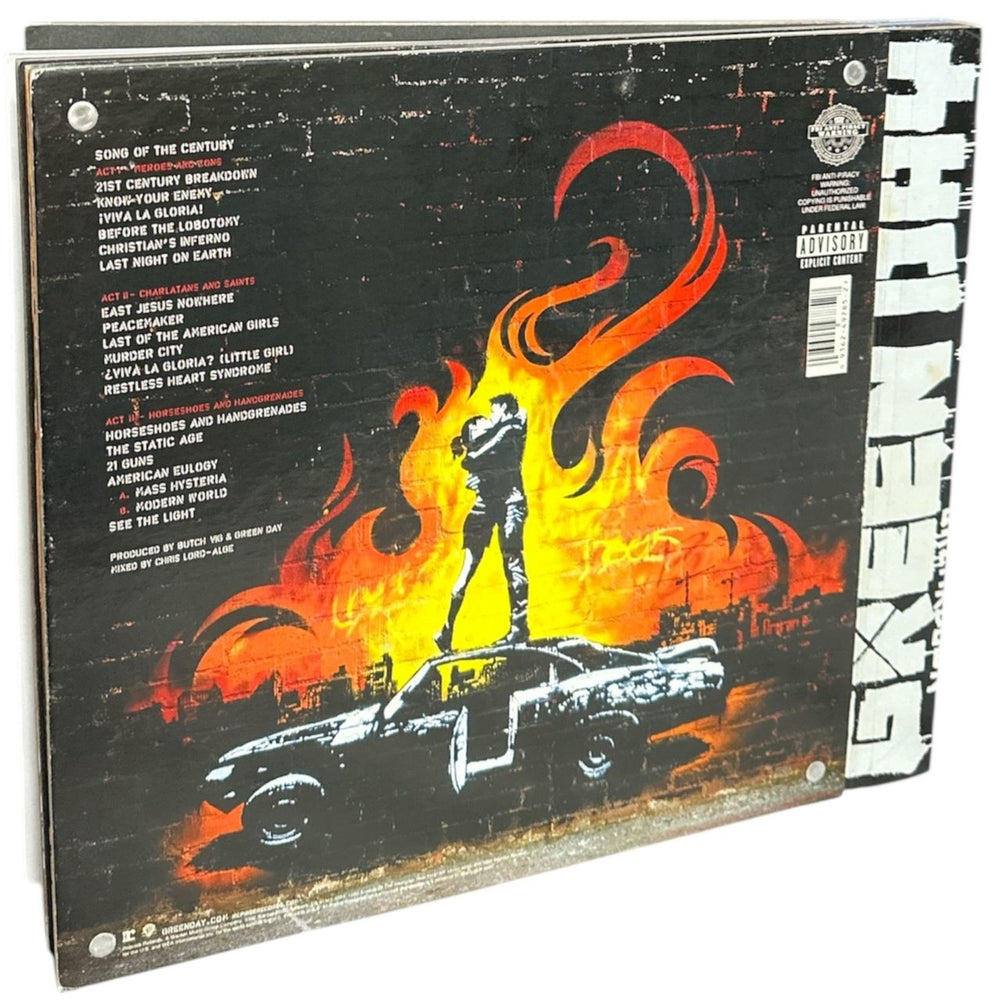 Green Day 21st Century Breakdown - EX US 10" vinyl single (10 inch record) 093624978527