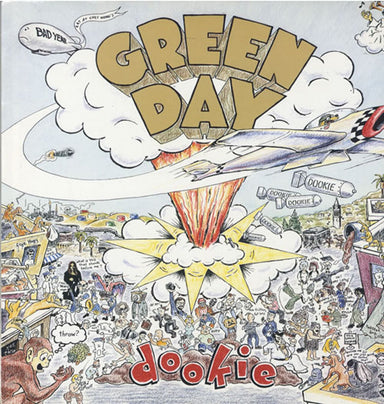 Green Day Dookie German vinyl LP album (LP record) 9362-45529-1