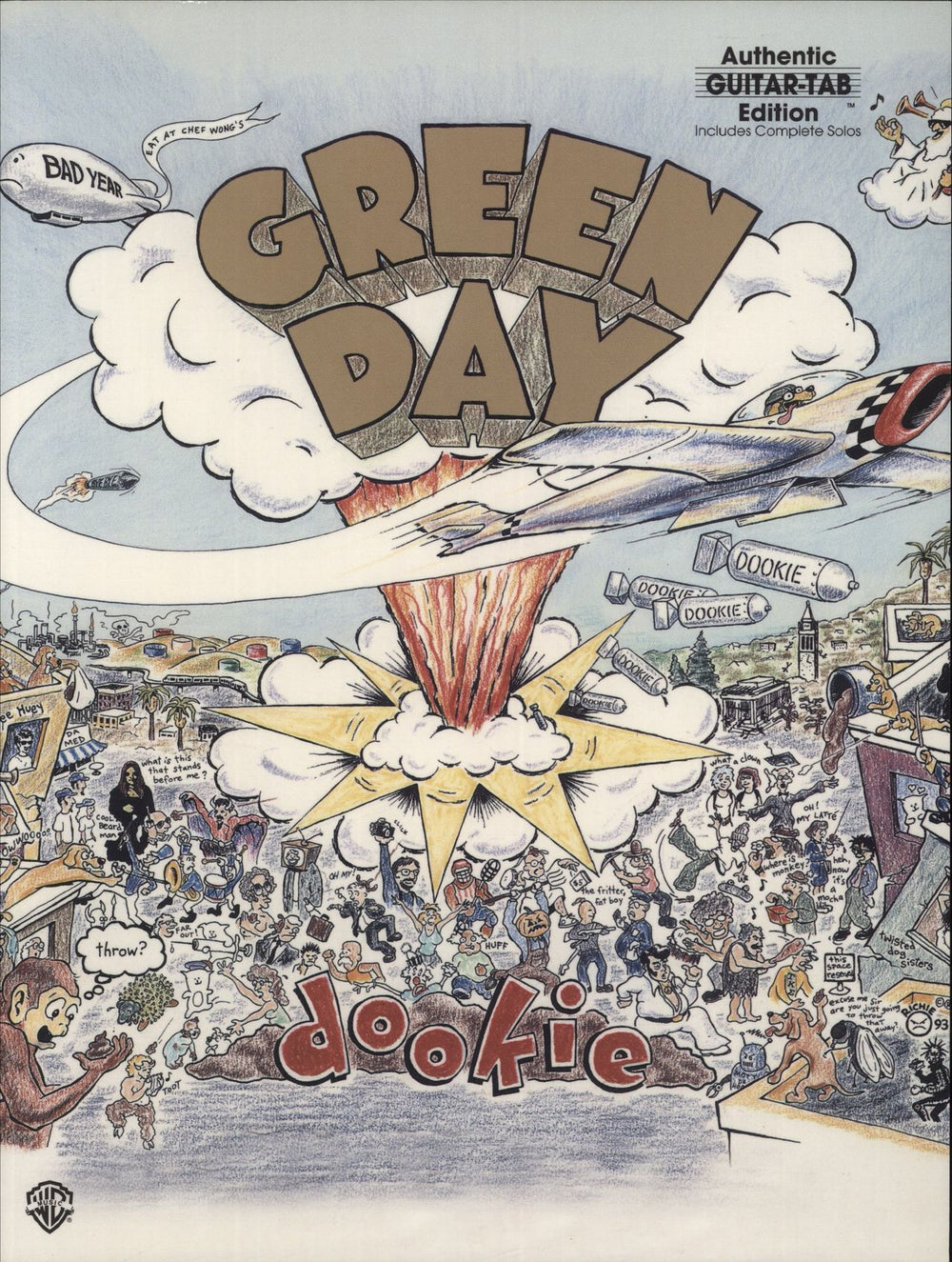 Green Day Dookie Songbook US book GF0663