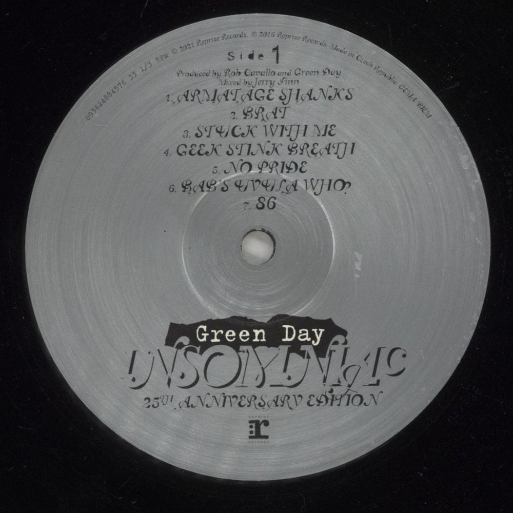 Green Day Insomniac - 25th Anniversary Deluxe Edition UK 2-LP vinyl record set (Double LP Album) GRN2LIN875897