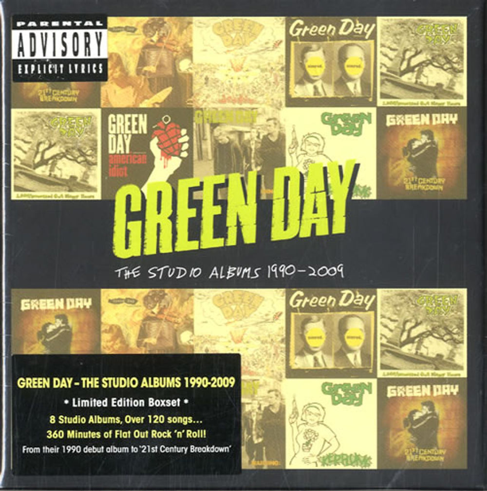 Green Day The Studio Albums 1990-2009 - Sealed US box set 9362494844