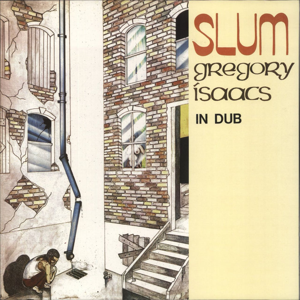 Gregory Isaacs Slum In Dub UK vinyl LP album (LP record) BSRLP999