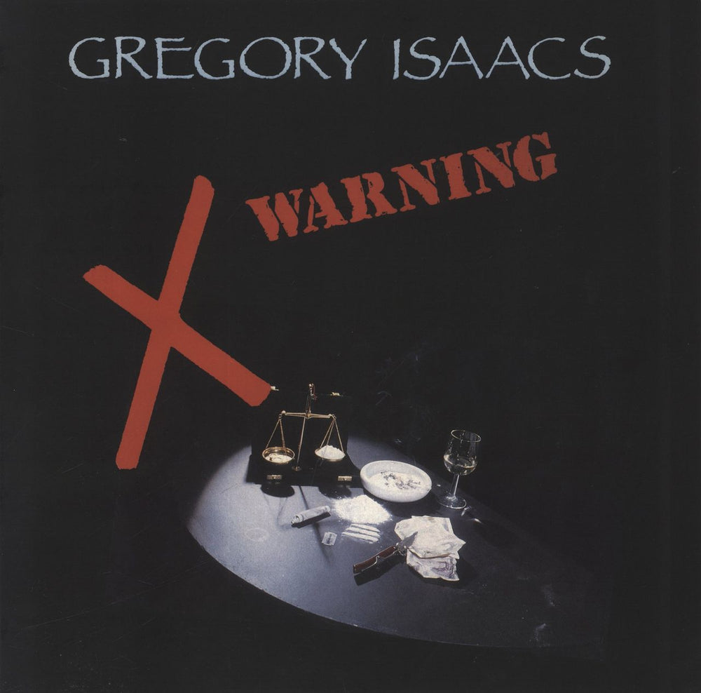 Gregory Isaacs Warning Japanese vinyl LP album (LP record) DSRLP605