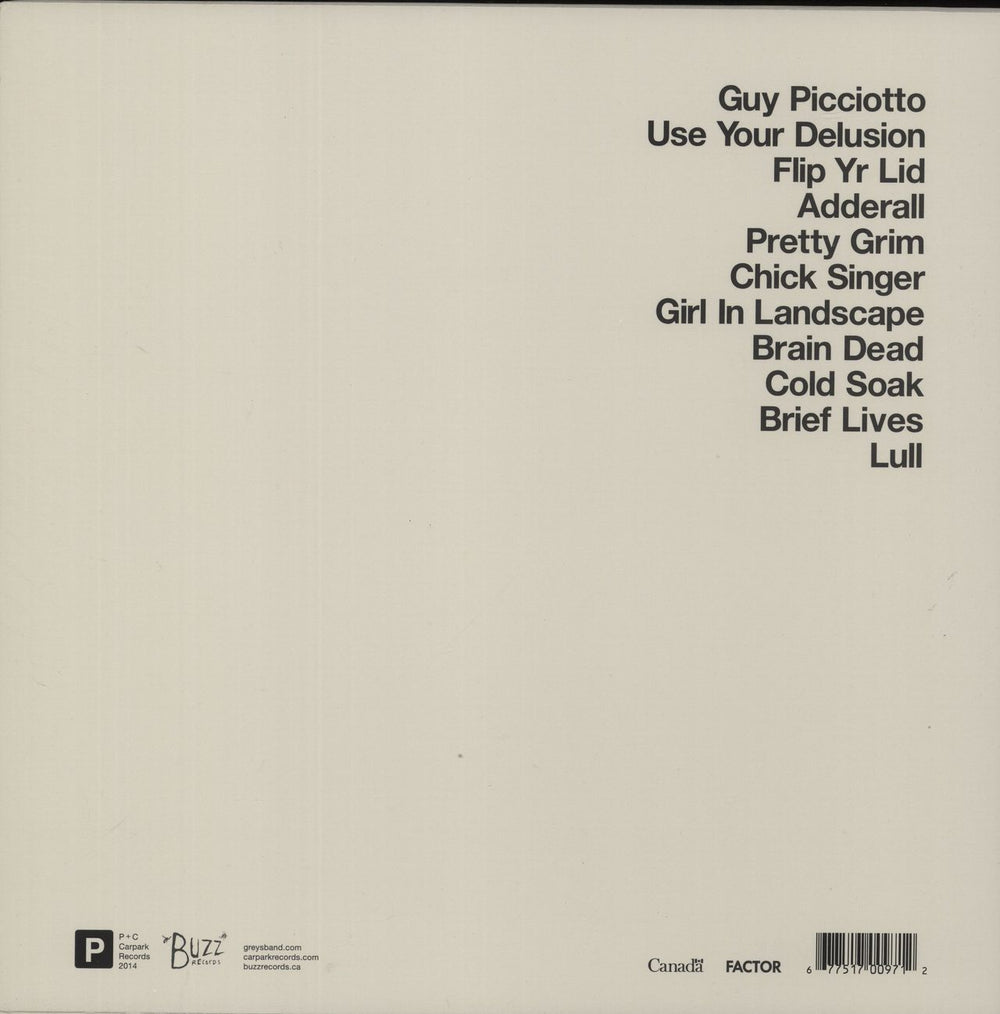 Greys If Anything - Dark Grey Marbled Vinyl US vinyl LP album (LP record) 677517009712