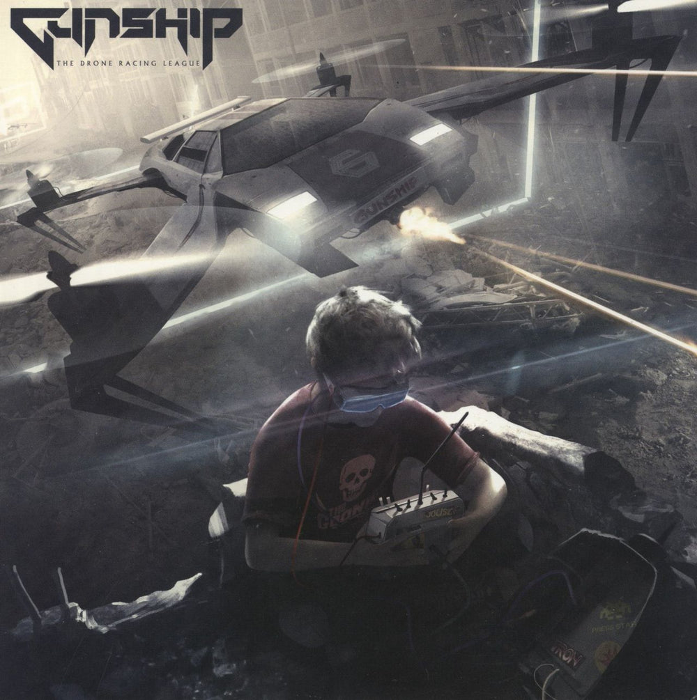 Gunship The Drone Racing League UK 7" vinyl single (7 inch record / 45) HITH0017SP