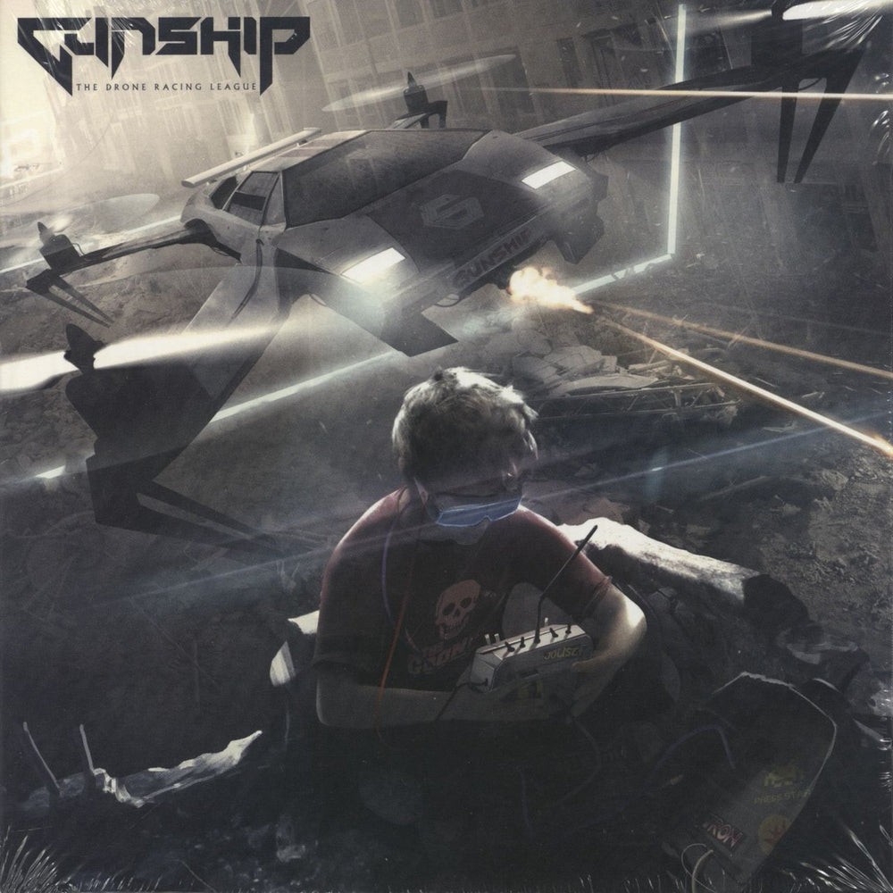Gunship The Drone Racing Leauge UK 7" vinyl single (7 inch record / 45) HITH0017SP