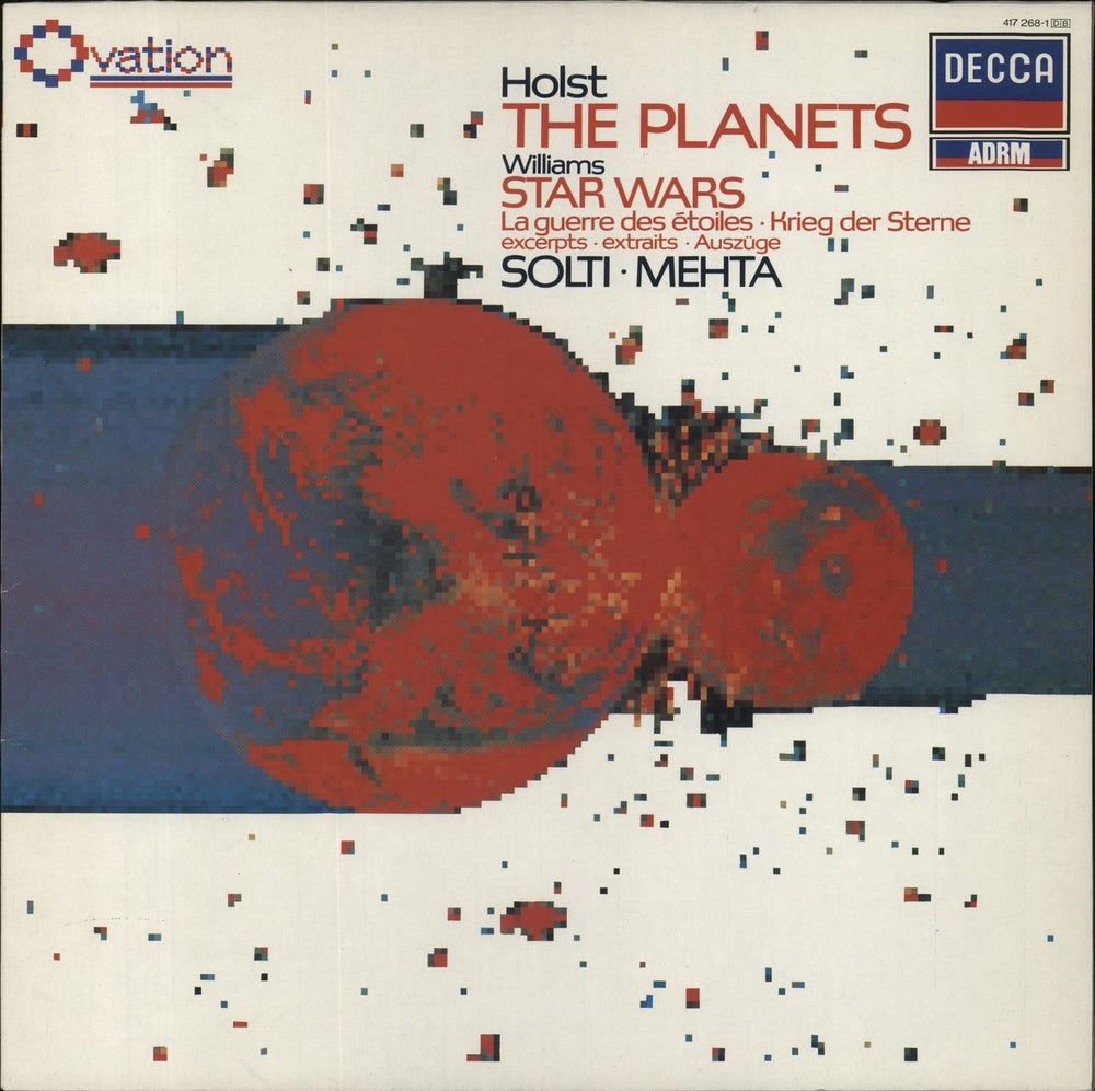 Gustav Holst Holst: The Planets / Williams: Star Wars German vinyl LP album (LP record) 417268-1