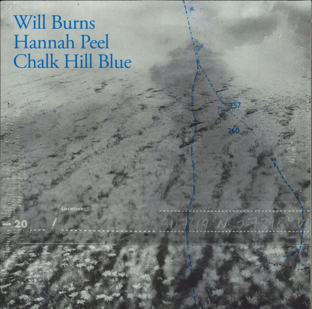 Hannah Peel Chalk Hill Blue + Shrink UK vinyl LP album (LP record) RIVERTONE10