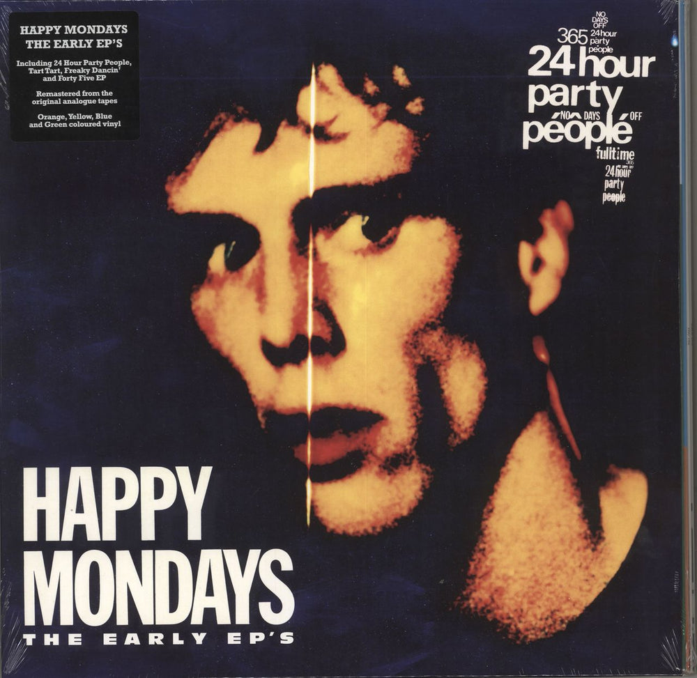Happy Mondays The Early EPs - Coloured Vinyl - Sealed UK Vinyl Box Set LMS5521302