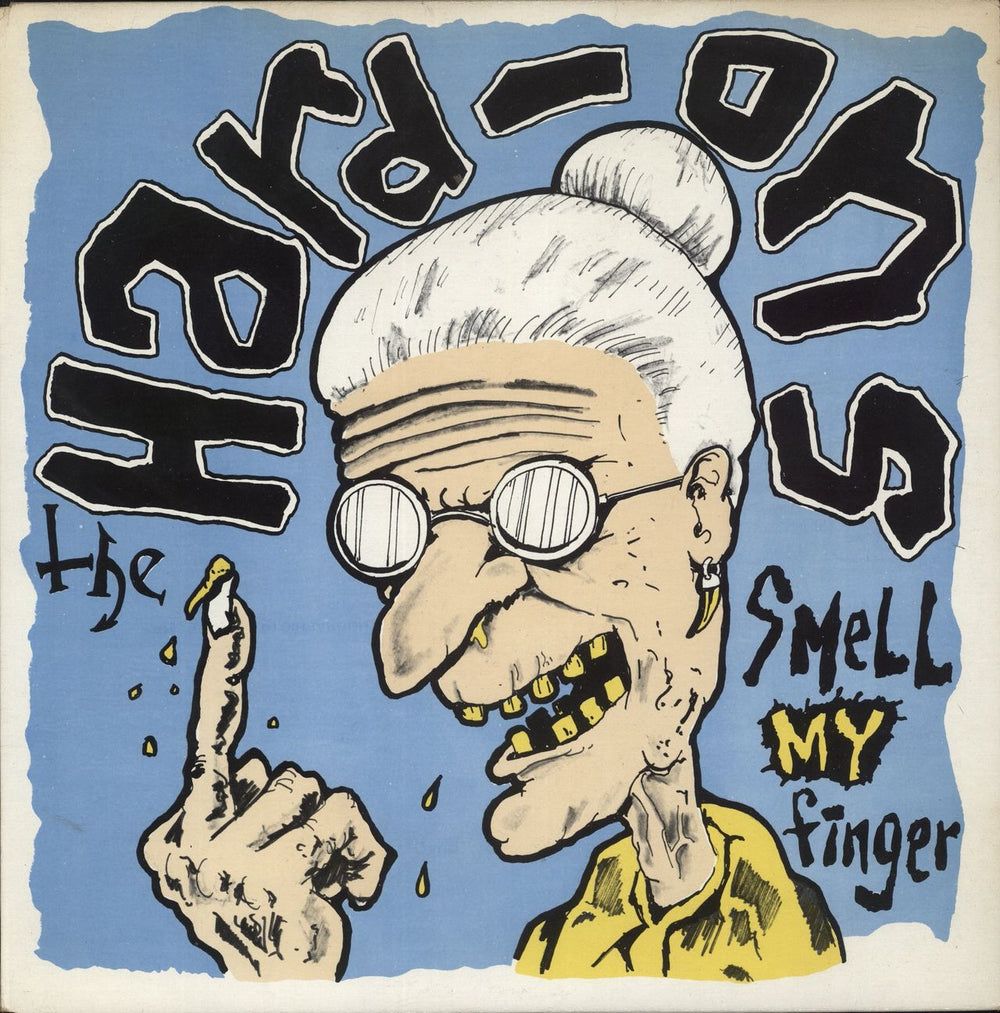 Hard-Ons Smell My Finger - EX Australian 12" vinyl single (12 inch record / Maxi-single) DAMP37