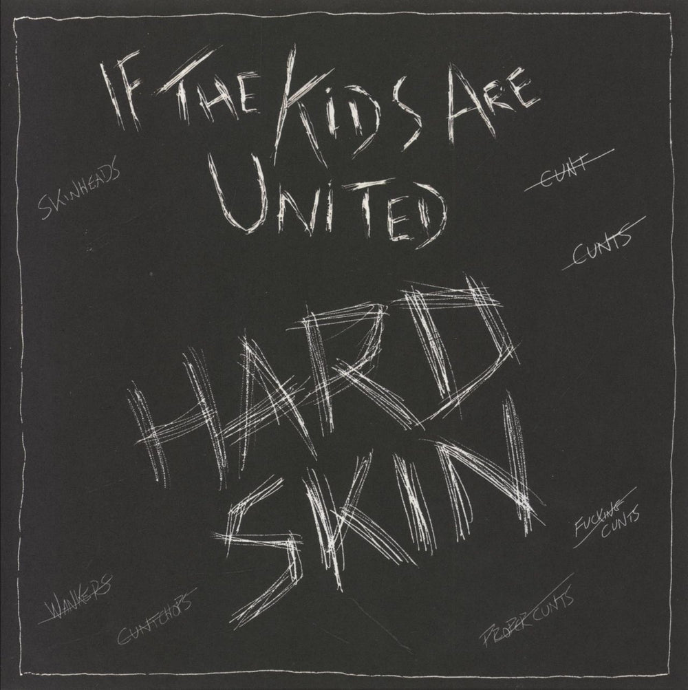 Hard Skin If The Kids Are United - Yellow Vinyl UK 7" vinyl single (7 inch record / 45) DAMGOOD504