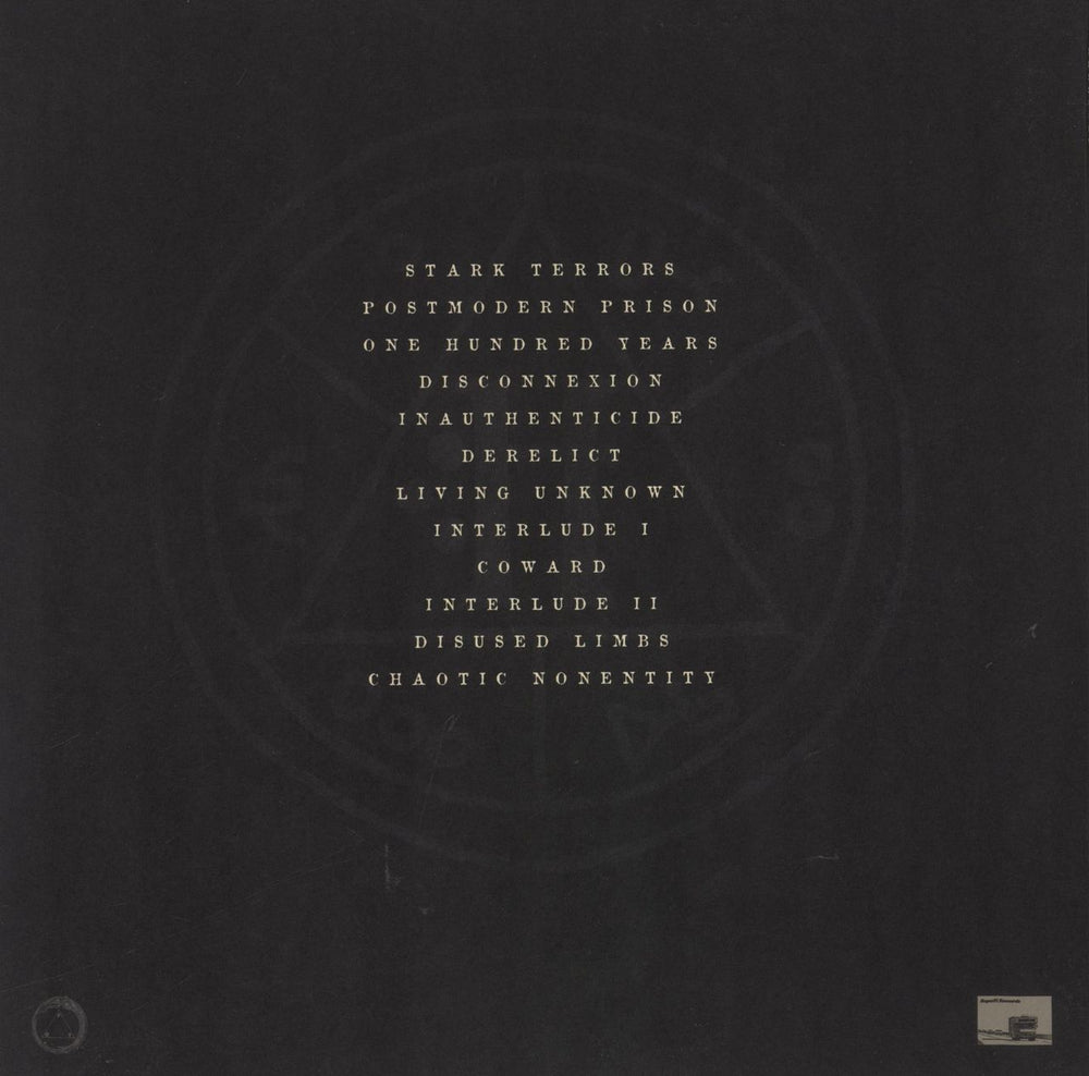 Harrowed Chaotic Nonentity UK vinyl LP album (LP record)