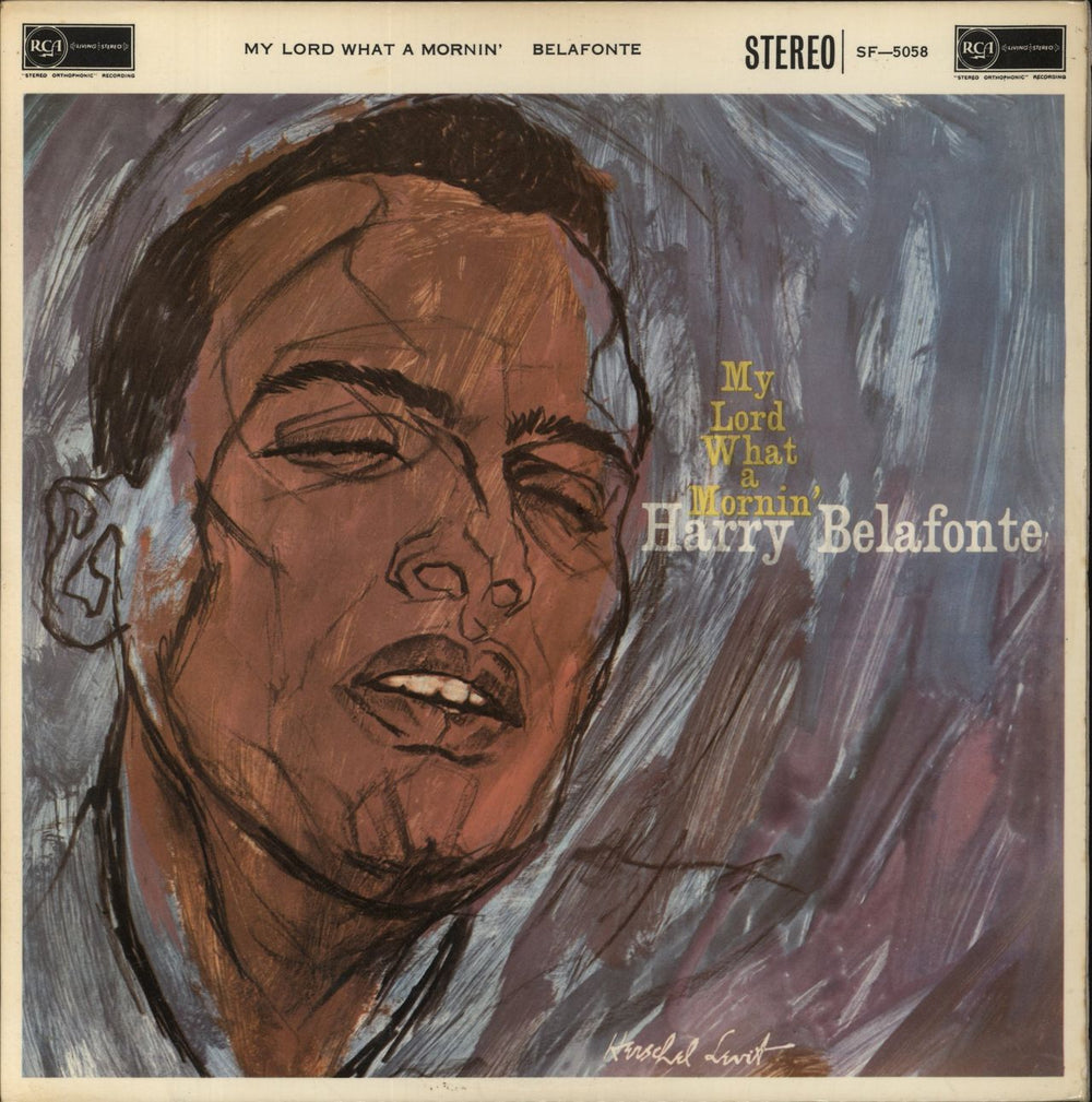 Harry Belafonte My Lord What A Mornin' UK vinyl LP album (LP record) SF-5058