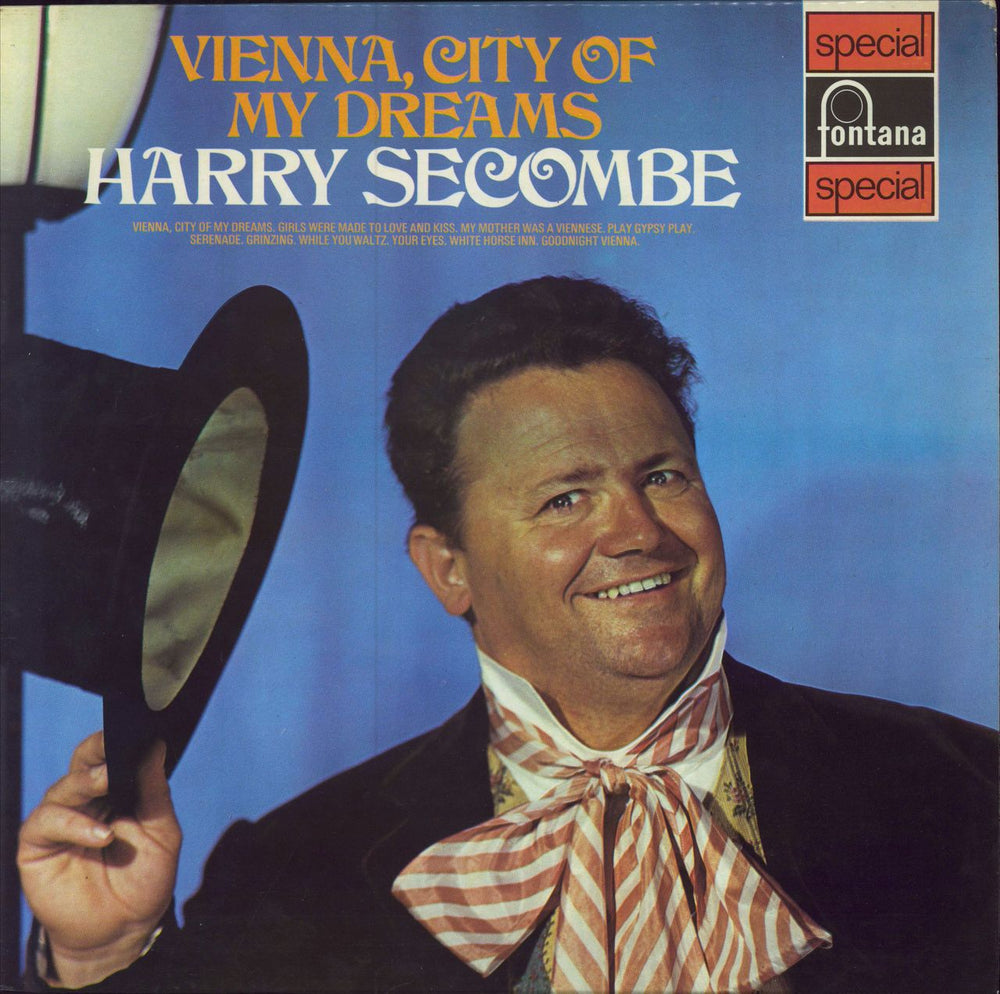 Harry Secombe Vienna, City Of My Dreams UK vinyl LP album (LP record) 6438025