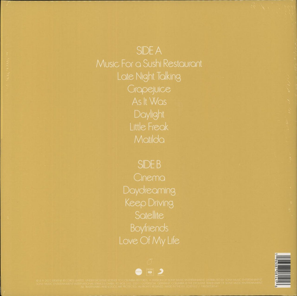 Harry Styles Harry's House - 180gm Yellow Vinyl - Shrink + Hype-sticker UK vinyl LP album (LP record) 196587081416