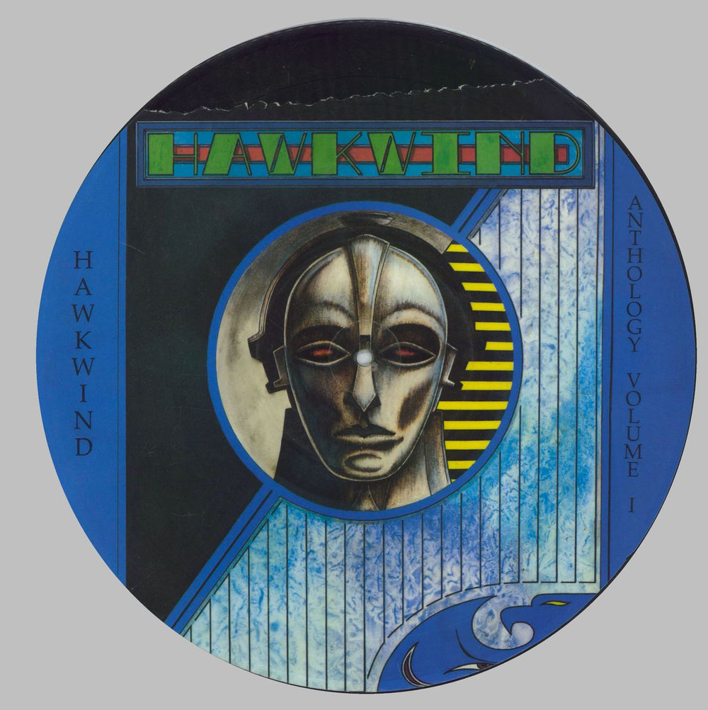 Hawkwind Anthology Volume 1 - EX UK picture disc LP (vinyl picture disc album) SAMR038PD