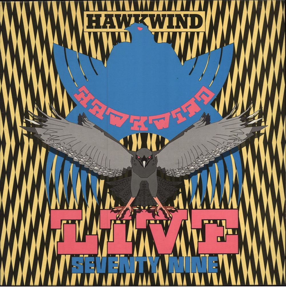 Hawkwind Live Seventy Nine UK vinyl LP album (LP record) BRON527