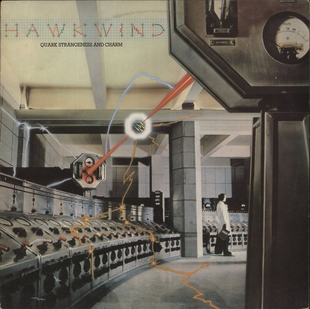 Hawkwind Quark Strangeness And Charm - 1st - EX UK vinyl LP album (LP record) CDS4008