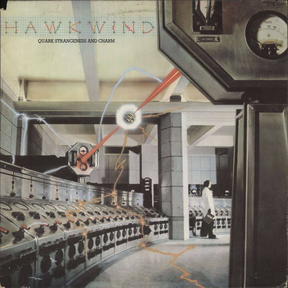 Hawkwind Quark Strangeness And Charm - EX US vinyl LP album (LP record) SRK6047