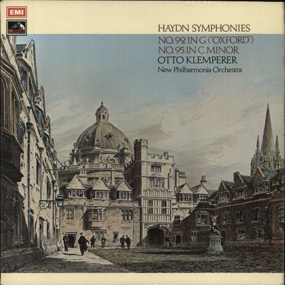 Hayden Haydn Symphonies: Symphony No. 92 In G ("Oxford") - Symphony No. 95 In C Minor UK vinyl LP album (LP record) ASD2818