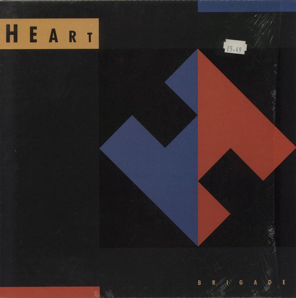Heart Brigade UK vinyl LP album (LP record) ESTU2121