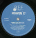 Heaven 17 Come Live With Me UK 7" vinyl single (7 inch record / 45) H1707CO517193
