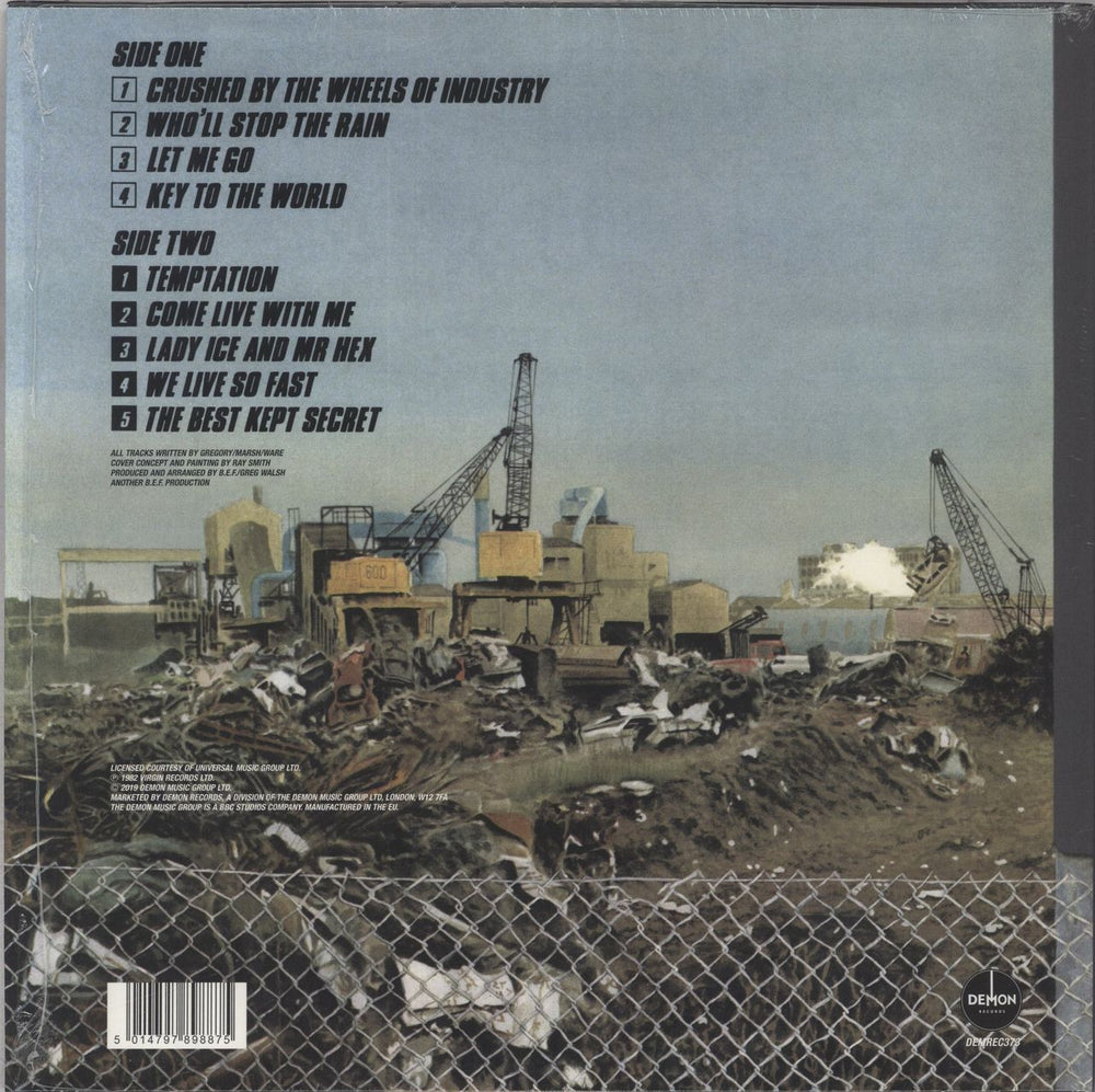 Heaven 17 The Luxury Gap - 180gm Yellow Vinyl - Opened shrink UK vinyl LP album (LP record) H17LPTH735242