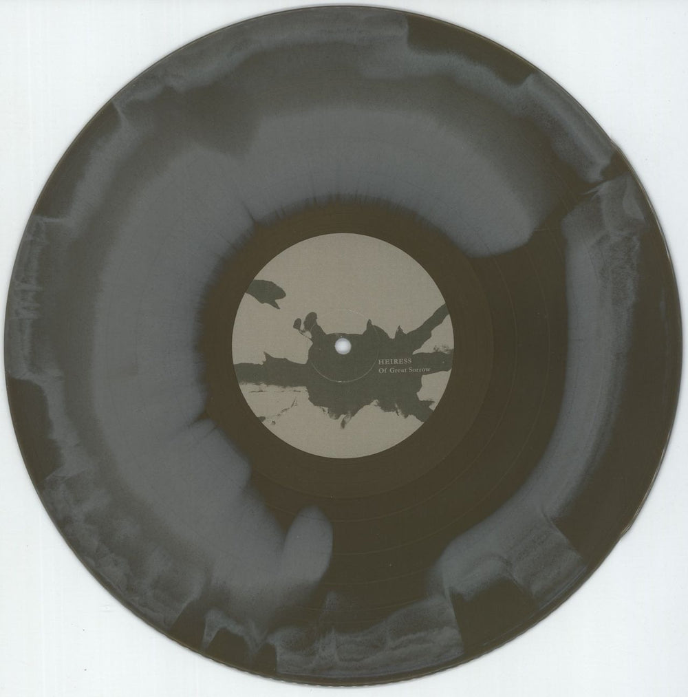 Heiress Of Great Sorrow - Gold & Silver Swirl Vinyl - EX US vinyl LP album (LP record) 0FILPOF879706