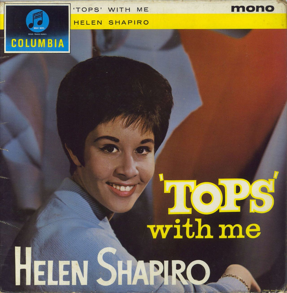 Helen Shapiro 'Tops' With Me - 1st UK vinyl LP album (LP record) 33SX1397