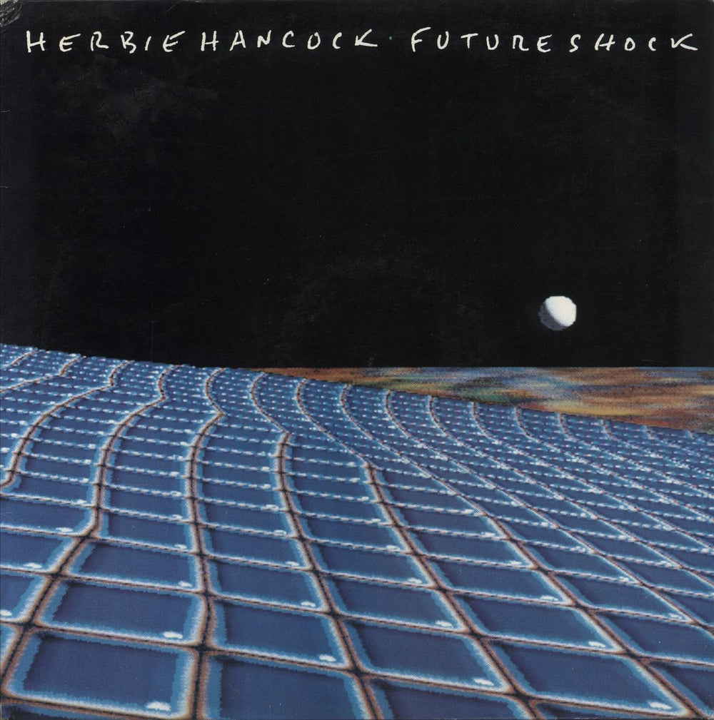 Herbie Hancock Future Shock UK vinyl LP album (LP record) 25540