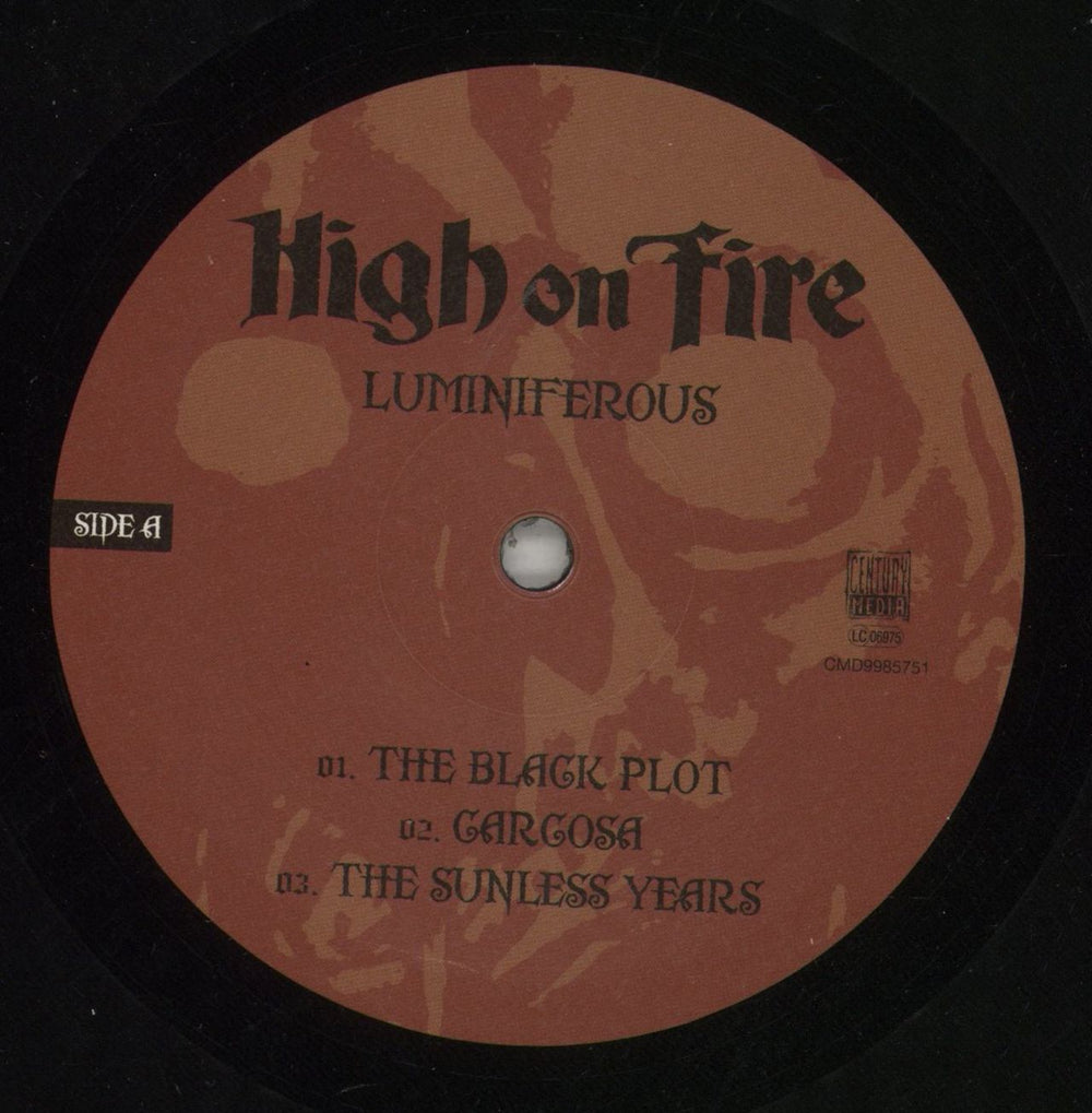 High On Fire Luminiferous - 180g UK 2-LP vinyl record set (Double LP Album) O3J2LLU867212
