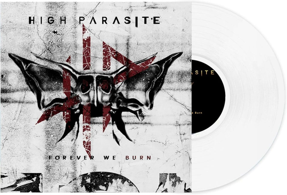 High Parasite Forever We Burn - Shroud White Vinyl - Sealed UK vinyl LP album (LP record) CNDL800678P