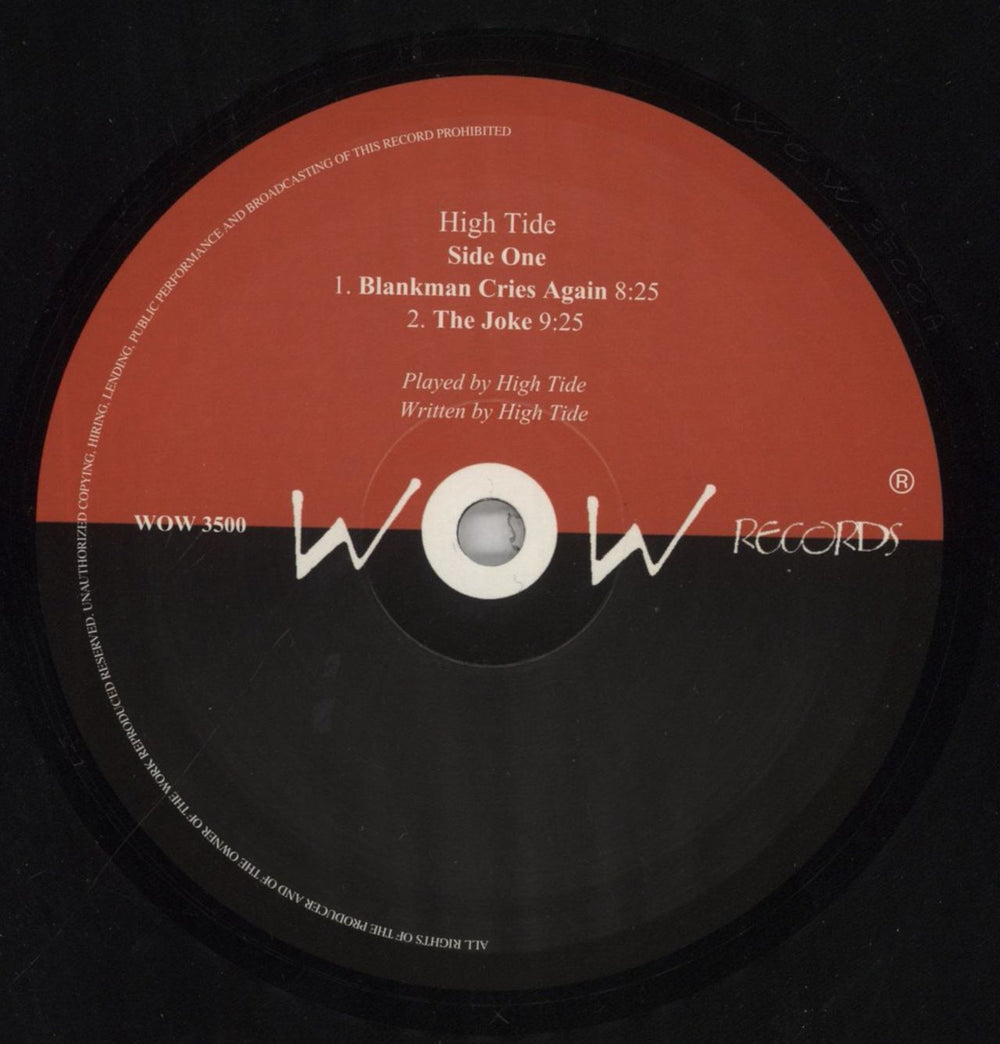High Tide High Tide UK vinyl LP album (LP record) HKGLPHI678818